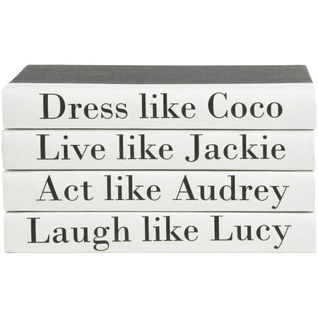 Stack of Books, Dress Like Coco