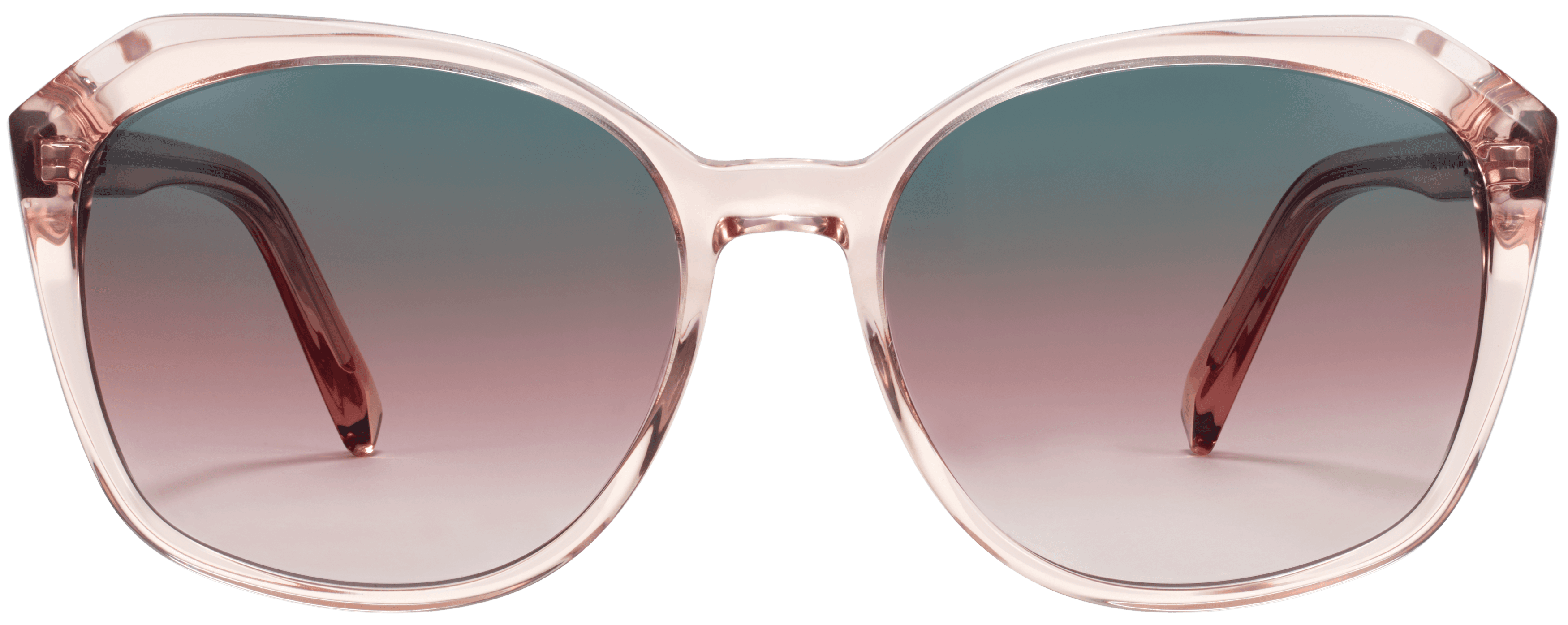 Nancy Sunglasses in Rose Crystal - Medium | Warby Parker