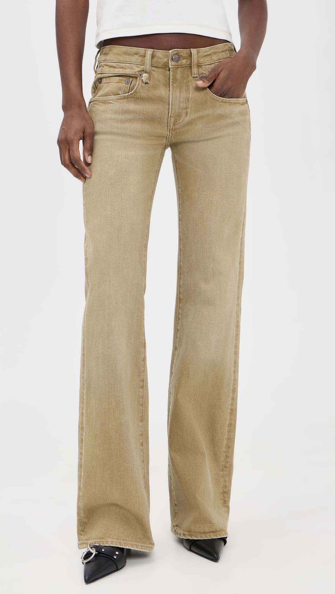 R13 Boy Flare Jeans