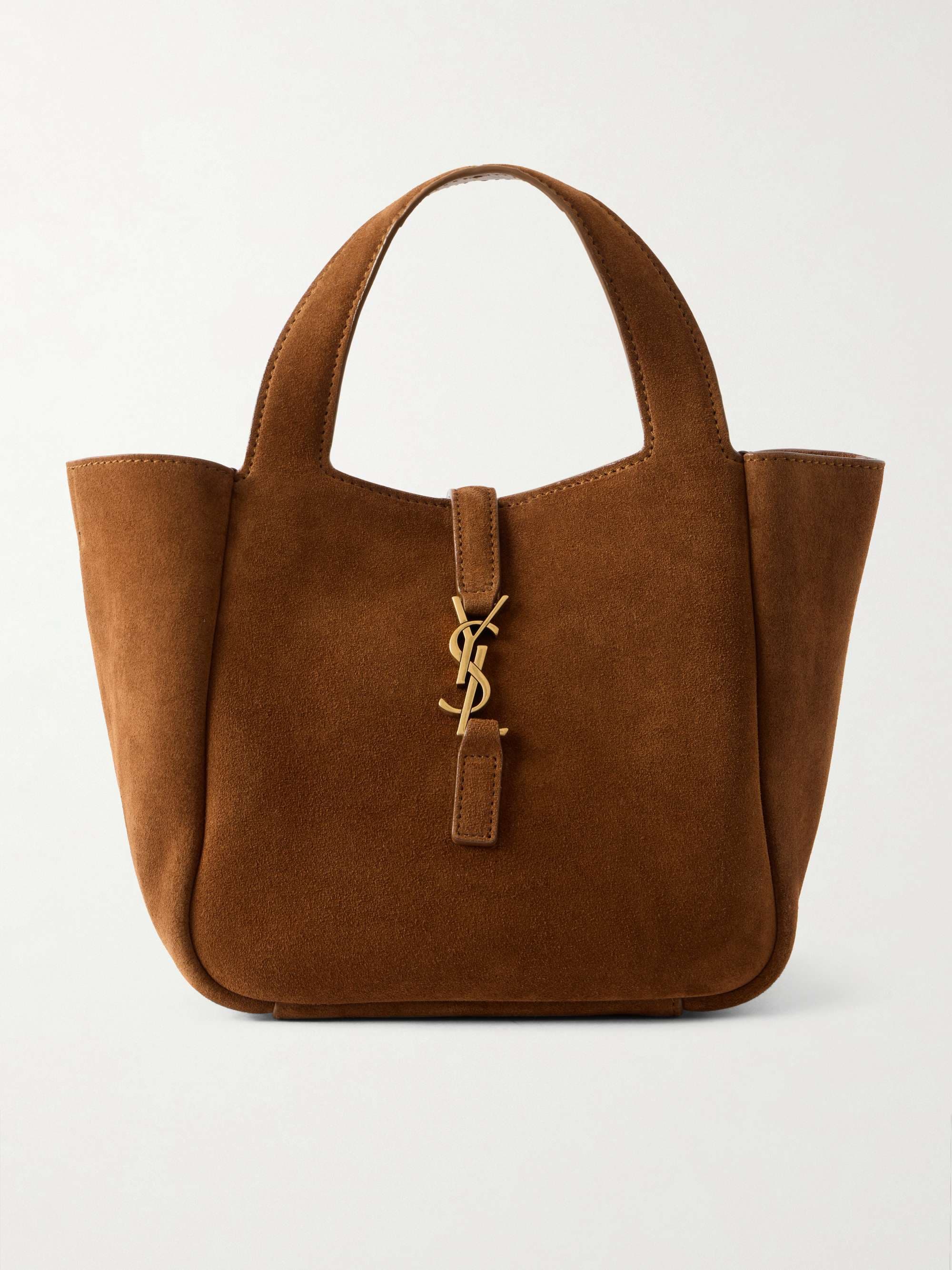 Le 5 à 7 Baby Bea suede shoulder bag - tan - One Size