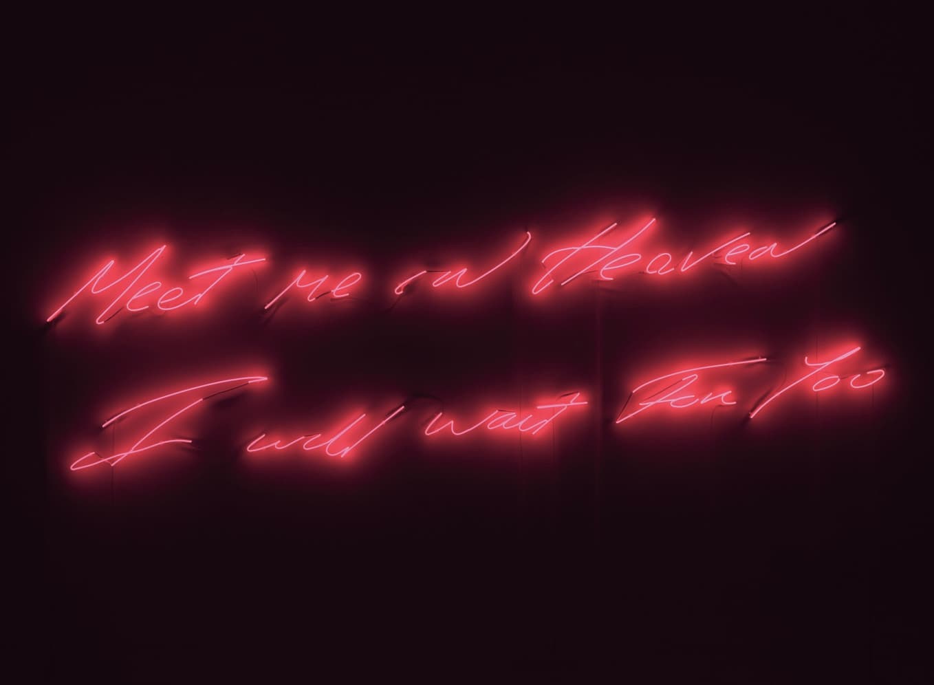Meet me in Heaven l will wait For You Edition of 3 + 2 APs (2004/2011) - Tracey Emin | Guy Hepner