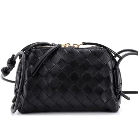 BOTTEGA VENETA Women's Mini Leather Crossbody Bag