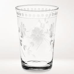 Vintage Etched Tumblers | Drinking Glasses | Williams Sonoma