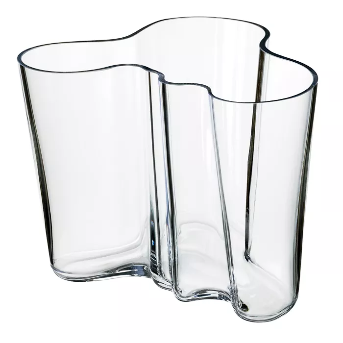 Aalto 6.25" Clear Vase