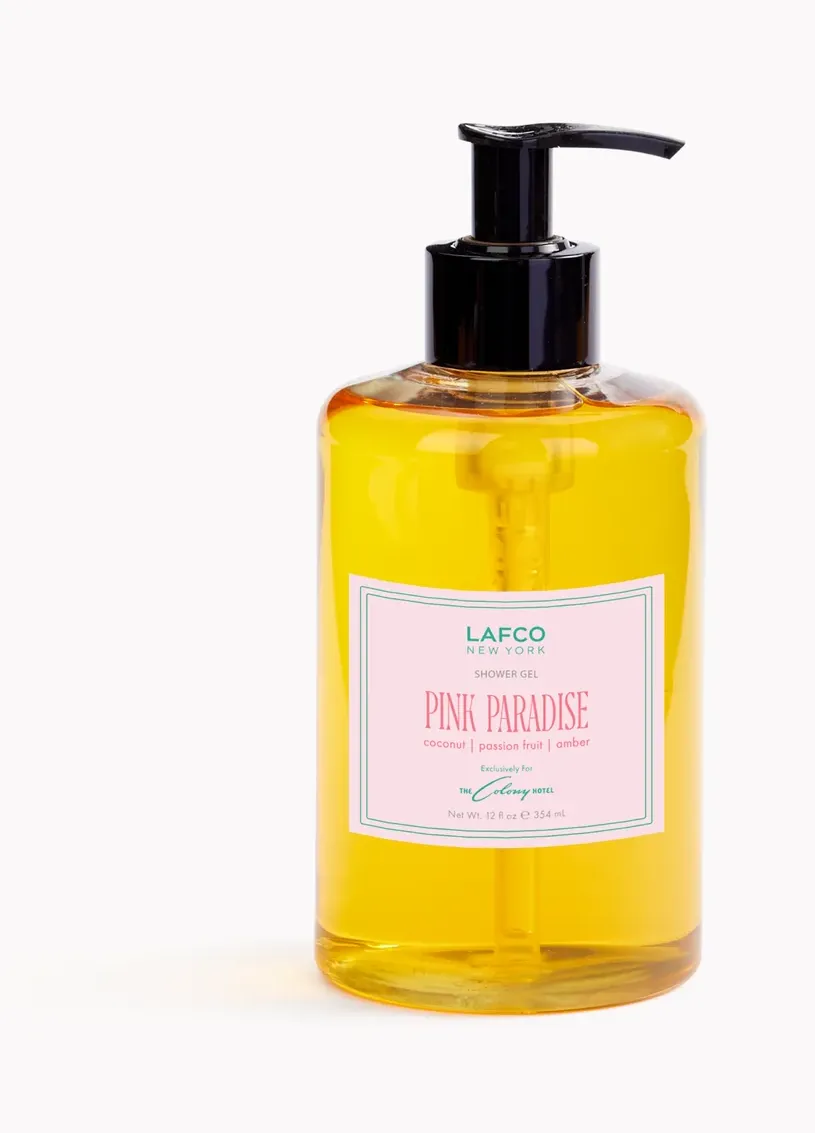 LAFCO New York | Luxury Perfume & Home Fragrance: Pink Paradise | Shower Gel