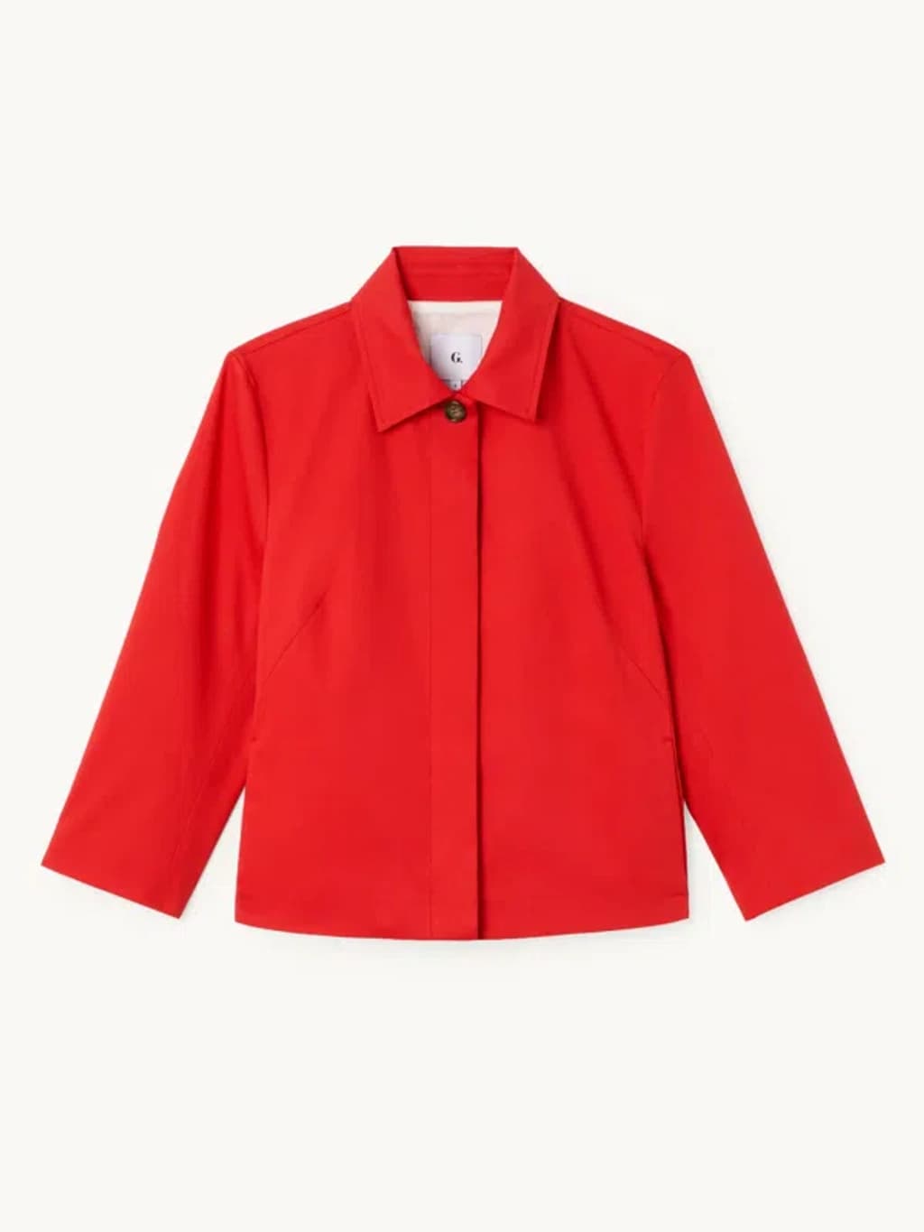 Goop Sylvie Jacket | Poppy Red | Size 10