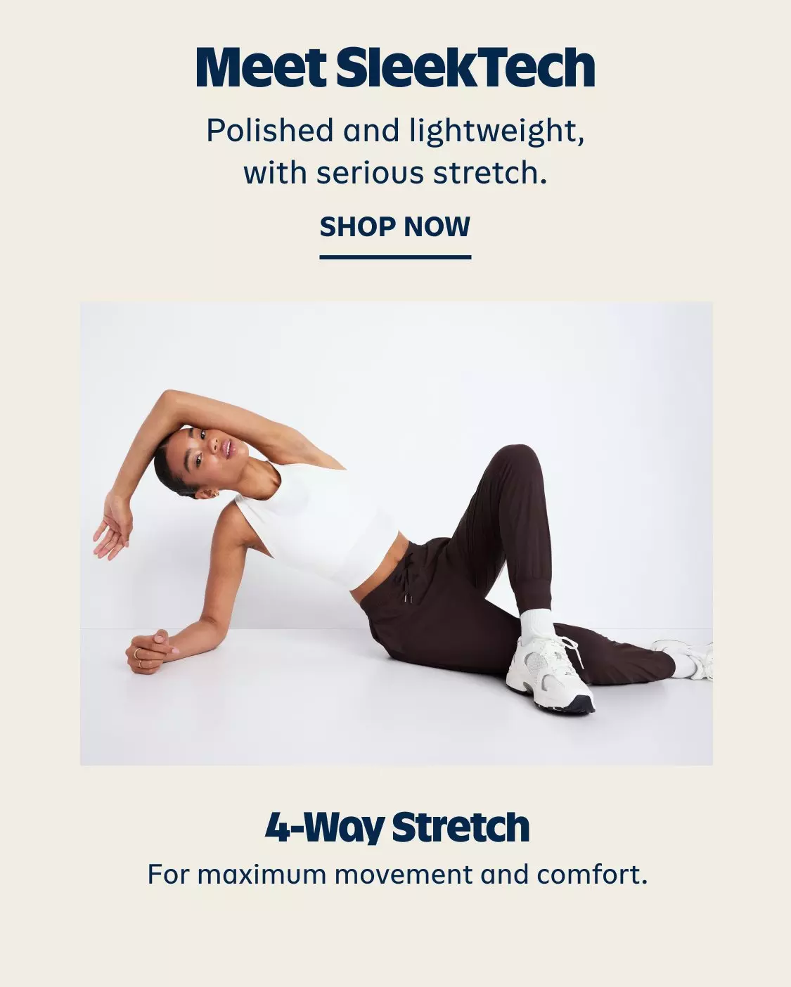 High-Waisted SleekTech Barrel Ankle Pants