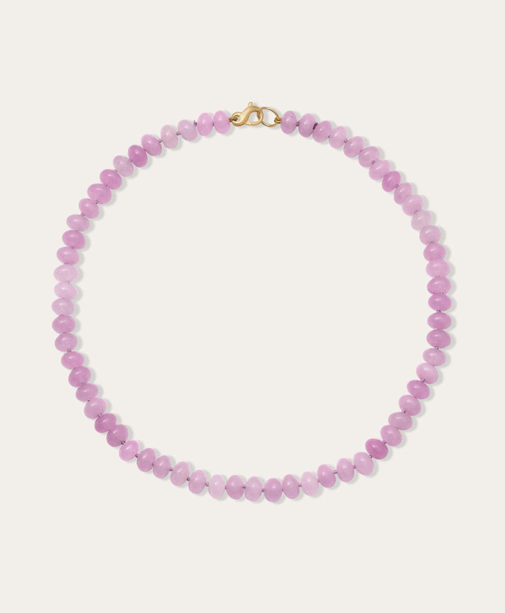 Lavender Fog Gemstone Necklace