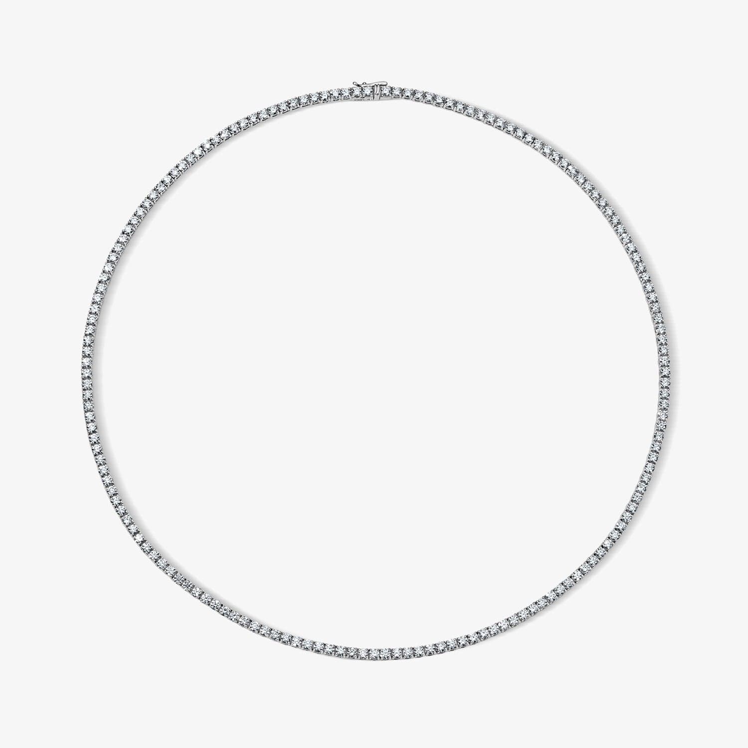 Signature Diamond Tennis Necklace