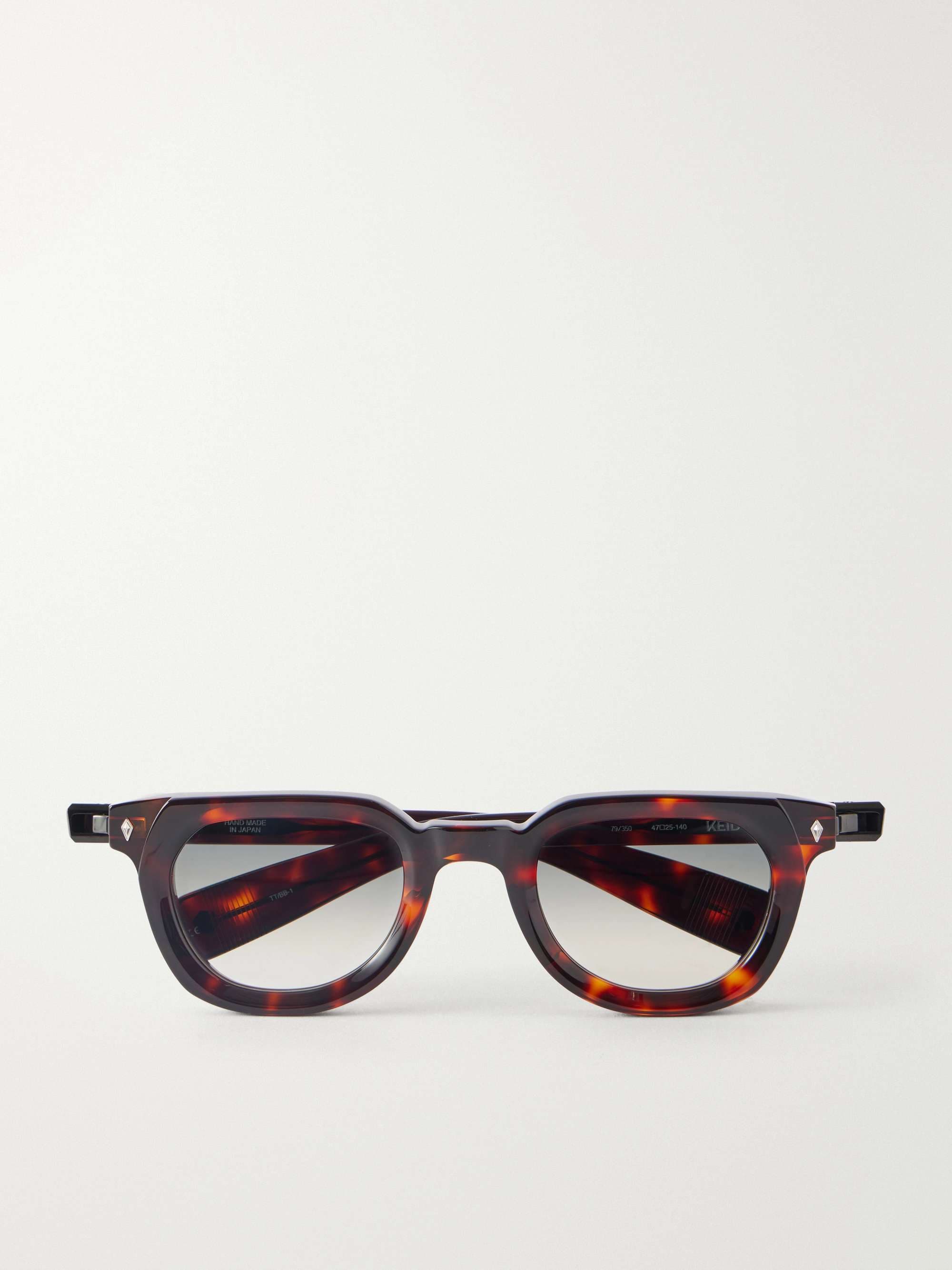 Keïd-TT D-Frame Tortoiseshell Acetate Sunglasses - brown - One Size