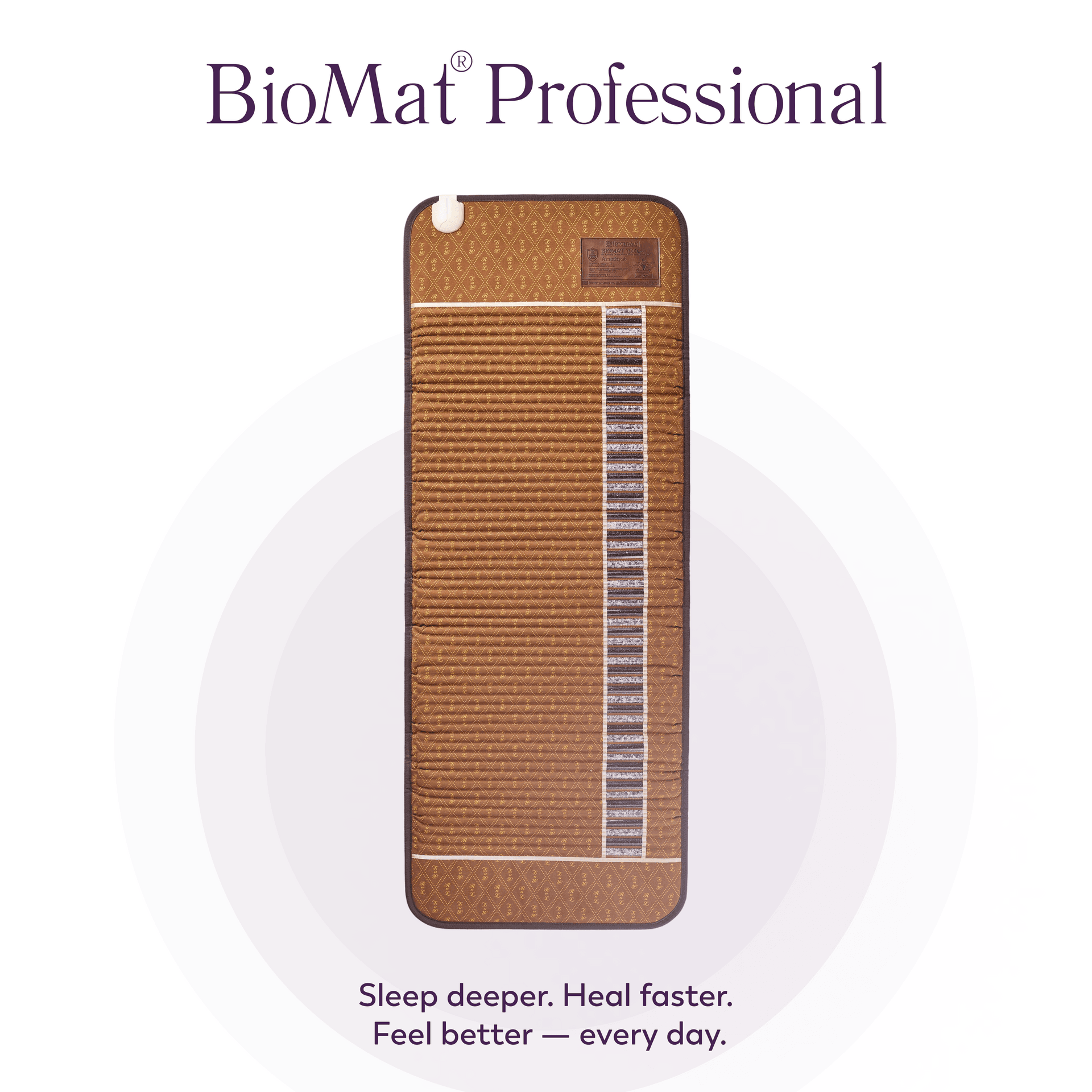 BioMat® Professional | Infrared Amethyst Therapy Mat - BioMat.com