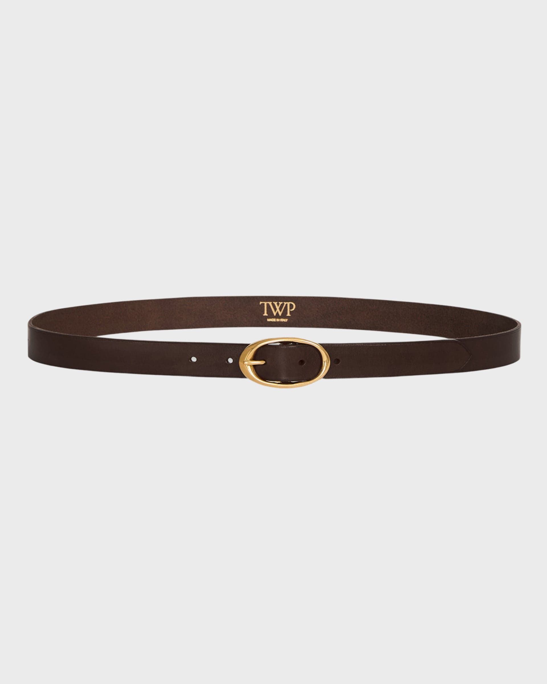 Narrow Belt in Vachetta Leather