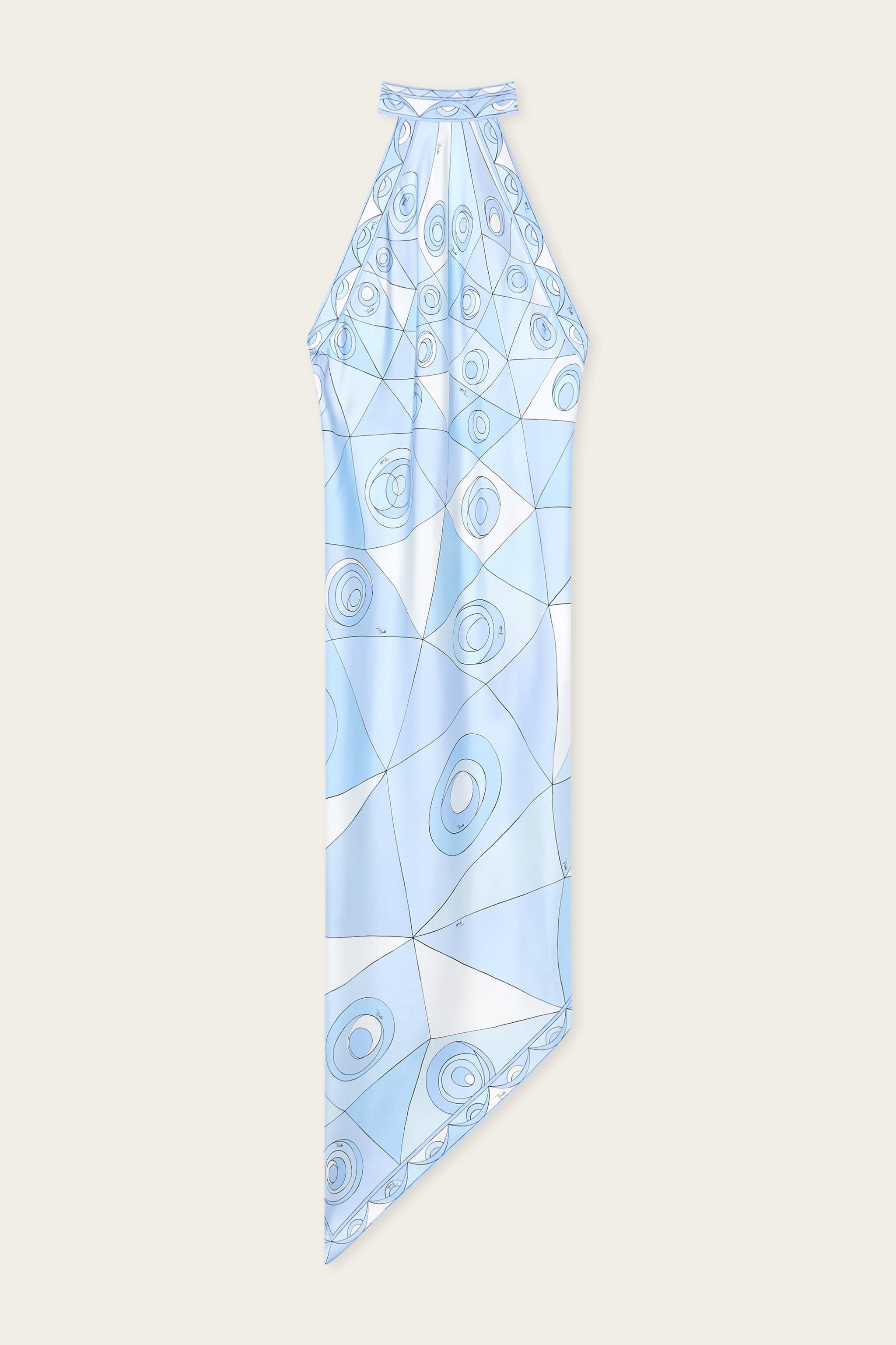 Occhi Print Silk Dress - PUCCI