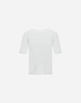 T-SHIRT IN GLAM KNIT EFFECT