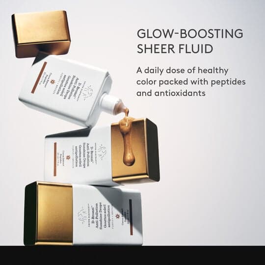 Peptide-infused bronzing color serum drops | Drunk Elephant