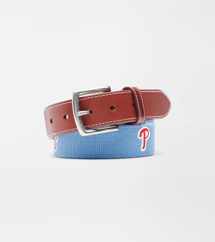 Philadelphia Phillies Belt | Men's MLB Apparel | Peter Millar