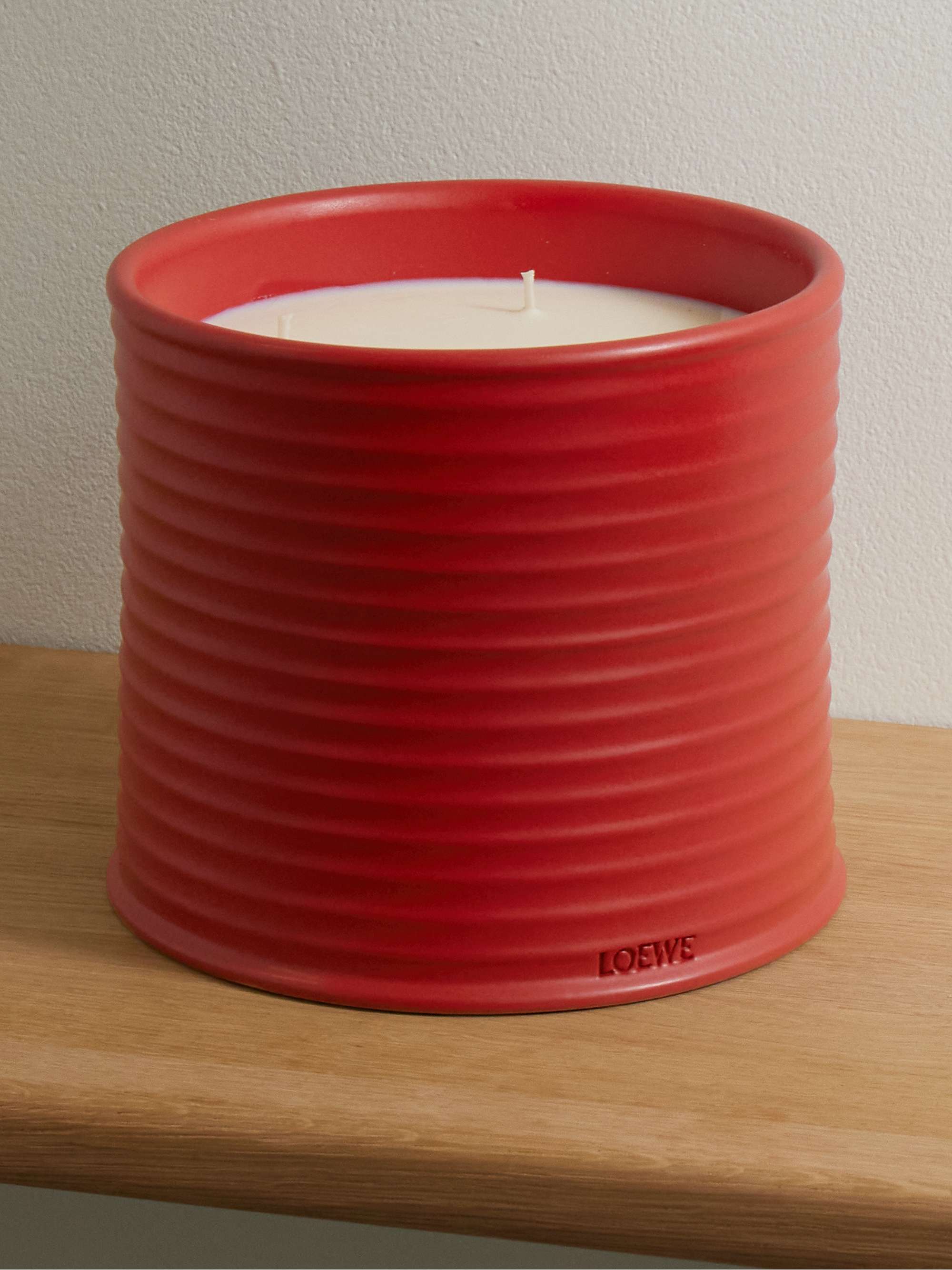 Tomato Leaves large scented candle, 2120g - Colorless