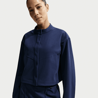 24.7 PerfectStretch Women's Dri-FIT Loose-Fit Cropped Jacket